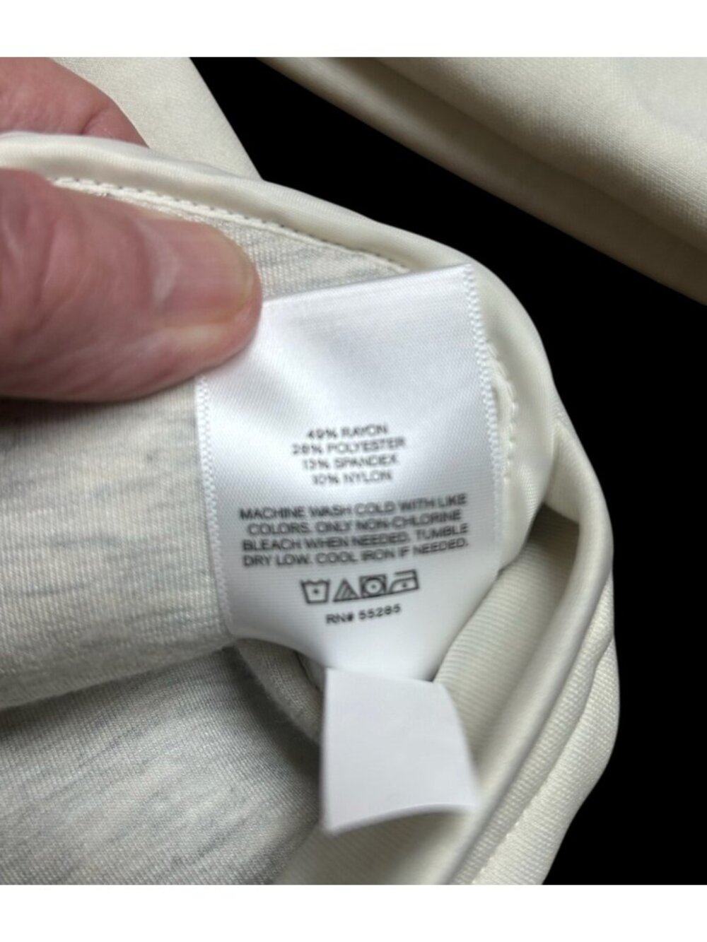 Express Ivory Bomber Jacket Size XXS Full-Zip Long Sleeve Medium-Lightweight Wom - Picture 4 of 7